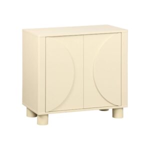 wohnli-moebel-suche-M26024052 Wohnli Möbelsuche - Sideboard mit Holzdekor beige 2 Türen 80cm