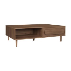 wohnli-moebel-suche-M26024088 Wohnli Möbelsuche - Vintage-Couchtisch im Nussbaumlook mit 1 Schublade und 2 Stauräumen