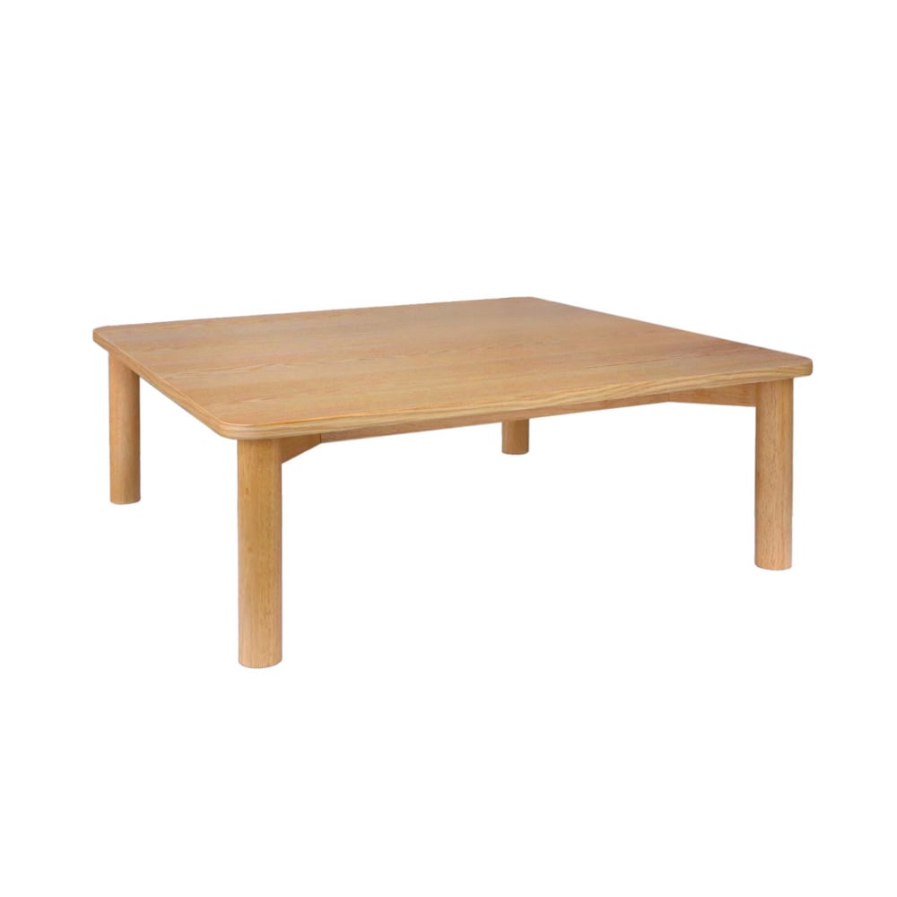 Wohnli Möbelsuche - Quadratischer Couchtisch Heveaholz und Eichenfurnier