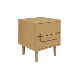 wohnli-moebel-suche-M26024130 Wohnli Möbelsuche - Vintage-Nachttisch im Eichenlook mit 2 Schubladen