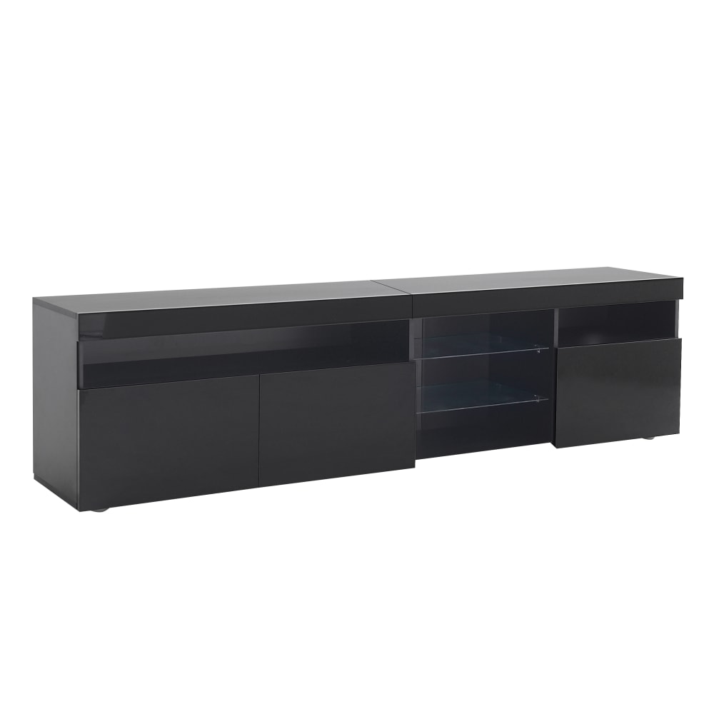 wohnli-moebel-suche-M26024216 Wohnli Möbelsuche - TV-Schrank mit LED-Beleuchtung und Glaseinlage 180cm