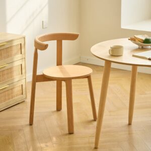 wohnli-moebel-suche-M26024563-1 Esszimmerstühle (2er Set) aus Massivholz Braun 49x75x51cm Holz Braun Nordlys Möbel Esszimmermöbel Stühle