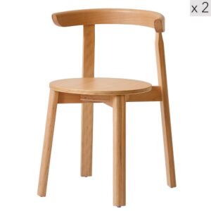 wohnli-moebel-suche-M26024563 Wohnli Möbelsuche - Esszimmerstühle (2er Set) aus Massivholz Braun