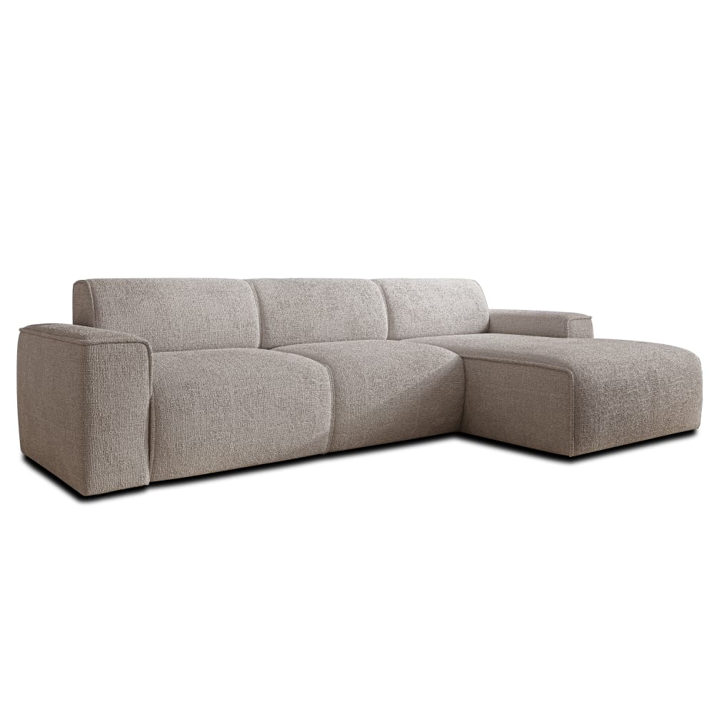 wohnli-moebel-suche-M26024587 Wohnli Möbelsuche - 4-Sitzer Ecksofa rechts aus Strukturstoff