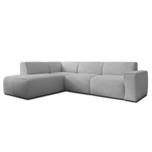 Wohnli Möbelsuche - 5-Sitzer Ecksofa links aus Strukturstoff