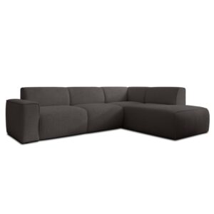 Wohnli Möbelsuche - 5-Sitzer Ecksofa rechts aus Strukturstoff