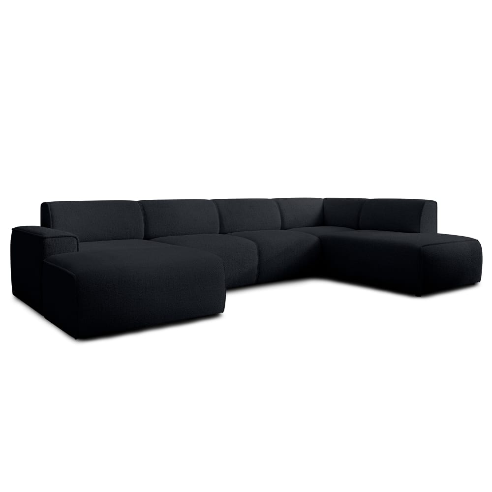 wohnli-moebel-suche-M26024622 Wohnli Möbelsuche - Moderne Wohnlandschaft aus Strukturstoff Dunkelgrau