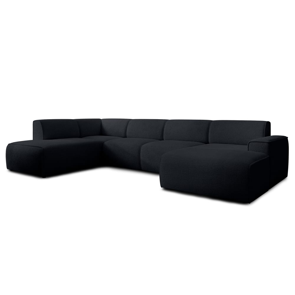 wohnli-moebel-suche-M26024627 Wohnli Möbelsuche - Moderne Wohnlandschaft aus Strukturstoff Dunkelgrau