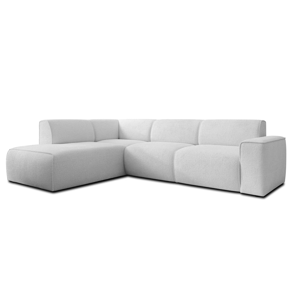 Wohnli Möbelsuche - 5-Sitzer Ecksofa links aus Strukturstoff