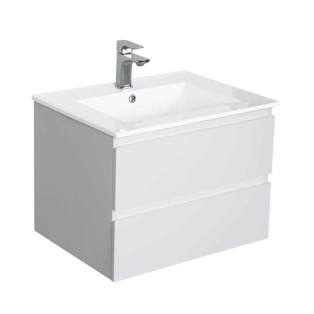 wohnli-moebel-suche-M26024956 Wohnli Möbelsuche - Einzelwaschtisch-Set 60 cm mit Keramikplatte und Chromhahn