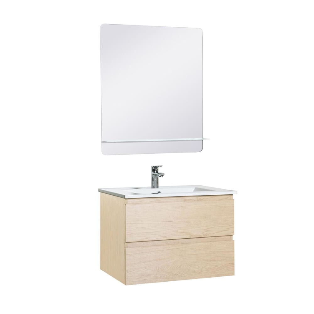 wohnli-moebel-suche-M26024984 Wohnli Möbelsuche - Einzelwaschtisch-Unterschrank 60 cm + Armatur + Spiegel