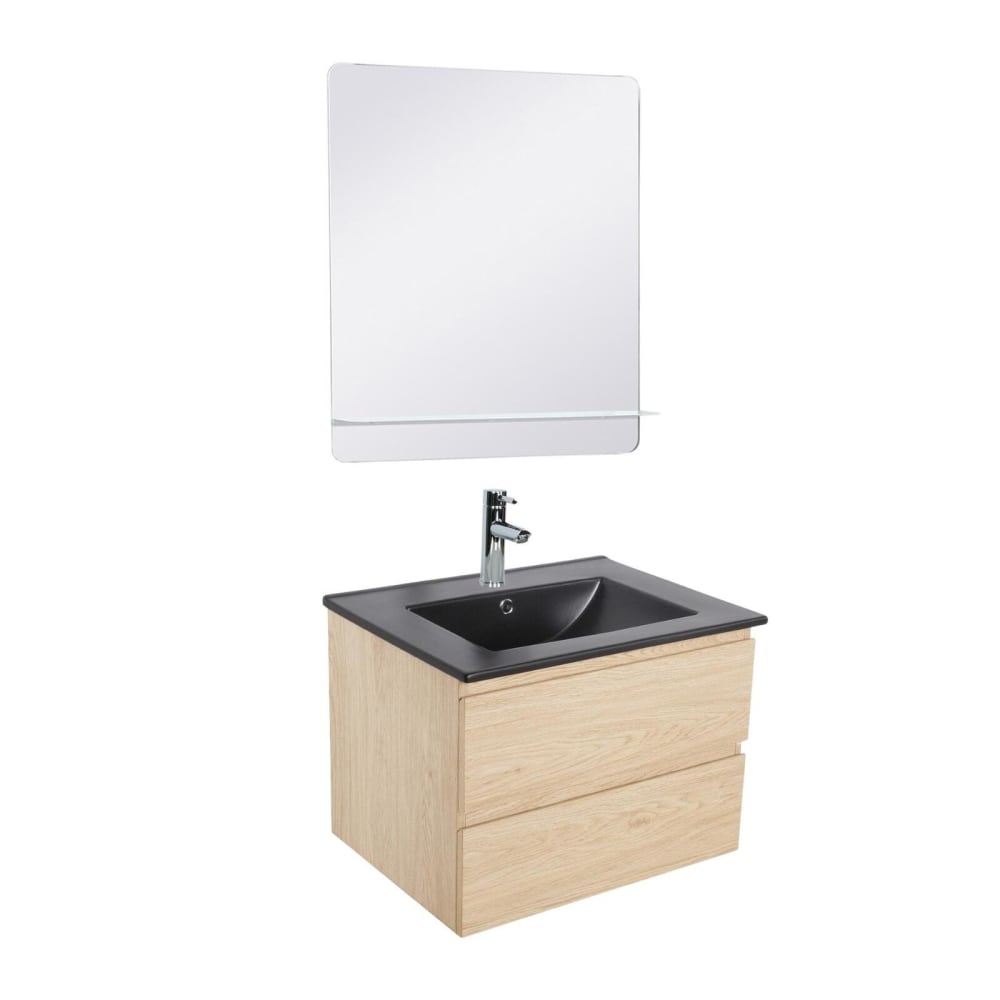 wohnli-moebel-suche-M26024995 Wohnli Möbelsuche - Einzelwaschtisch-Unterschrank 60 cm + Armatur + Spiegel