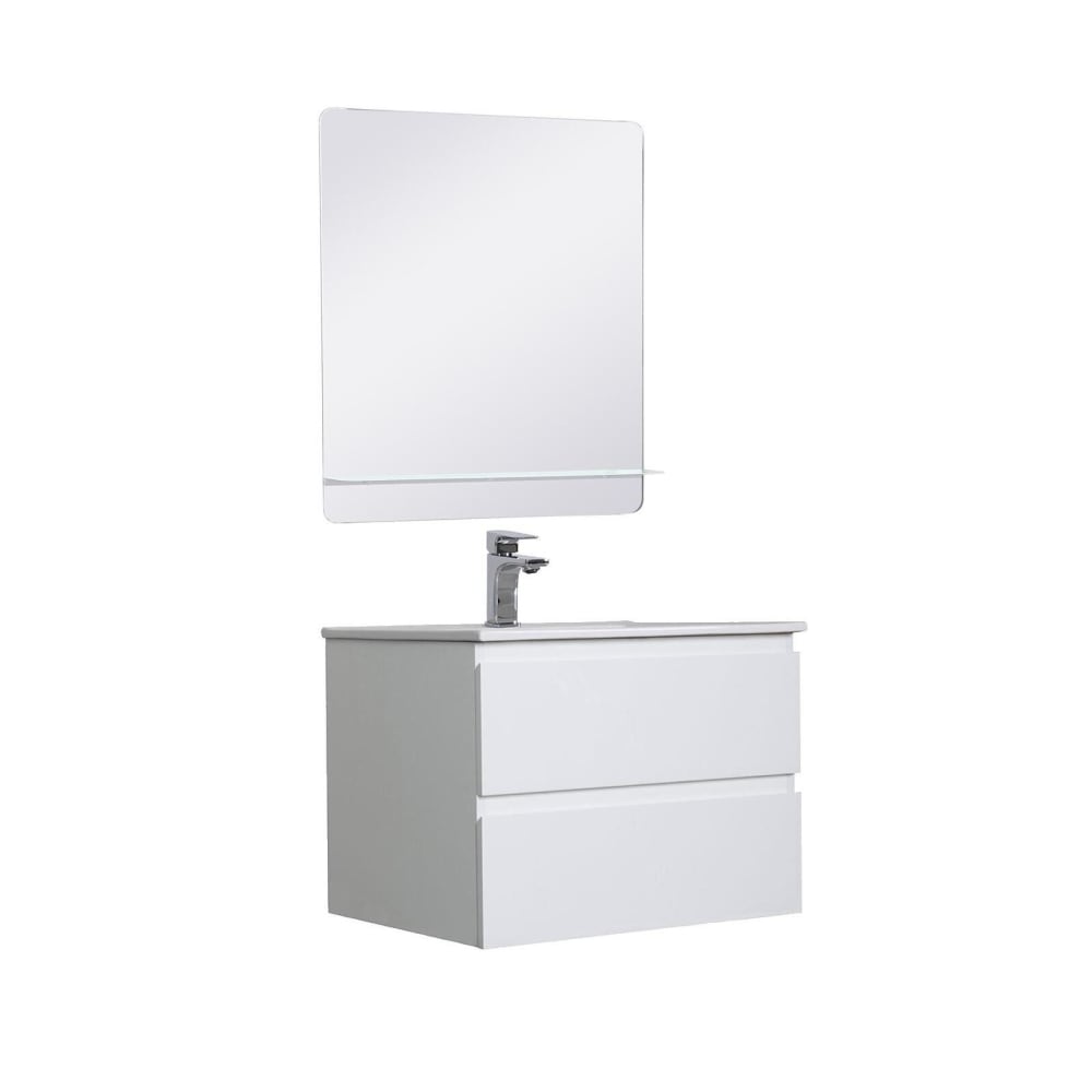 wohnli-moebel-suche-M26025002 Wohnli Möbelsuche - Einzelwaschtisch-Unterschrank 60 cm + Armatur + Spiegel