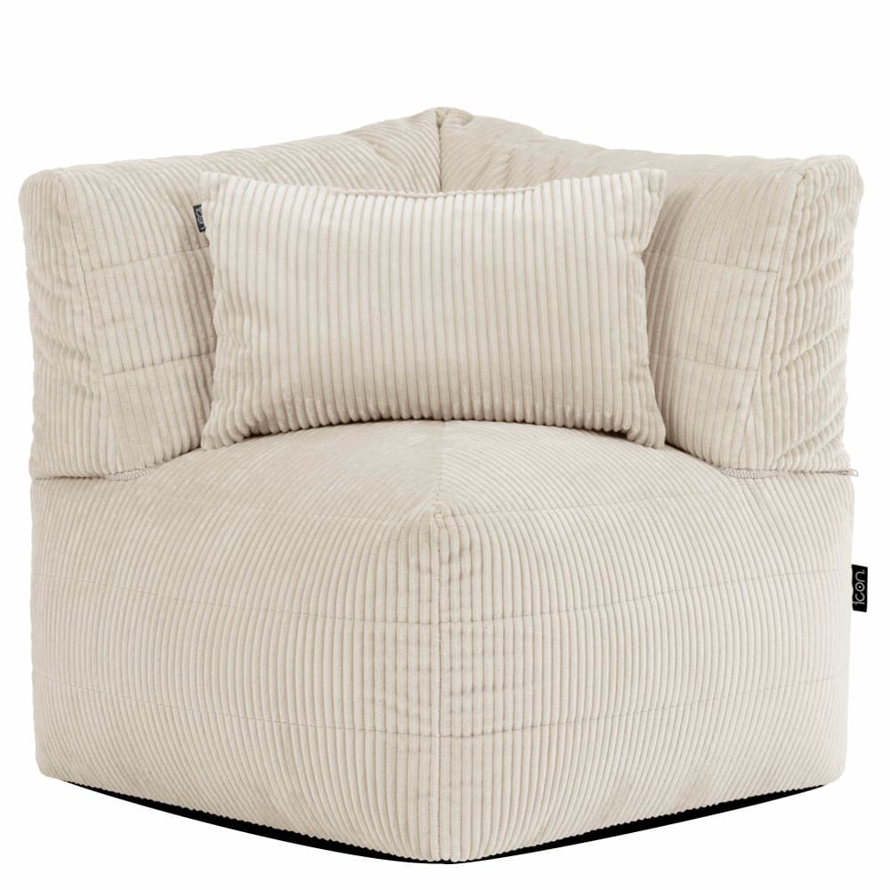 Wohnli Möbelsuche - Modularer Sitzsack Ecksessel aus Cord