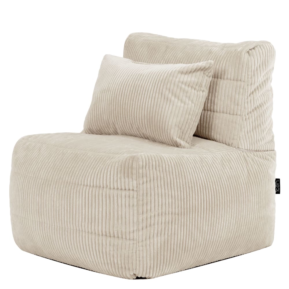 Wohnli Möbelsuche - Modularer Sitzsack Sessel aus Cord