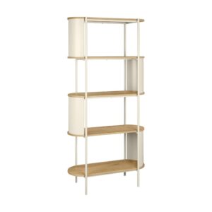 wohnli-moebel-suche-M26026151 Wohnli Möbelsuche - Bücherregal Metall mit Holzdekor