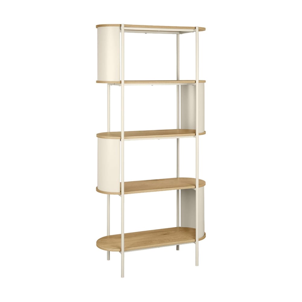 wohnli-moebel-suche-M26026151 Wohnli Möbelsuche - Bücherregal Metall mit Holzdekor