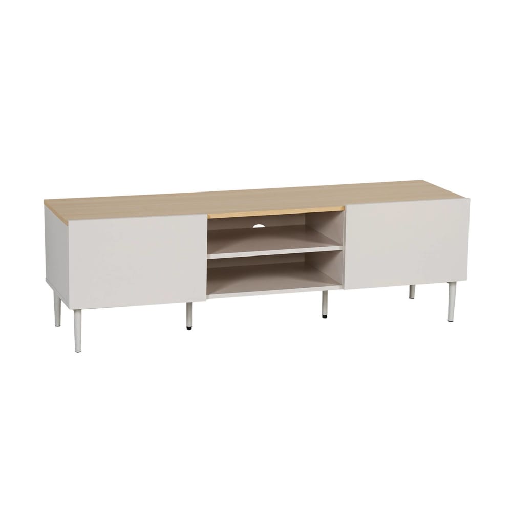 wohnli-moebel-suche-M26026318 Wohnli Möbelsuche - TV-Möbel Metall und Holzdekor beige und naturfarben B 140 cm