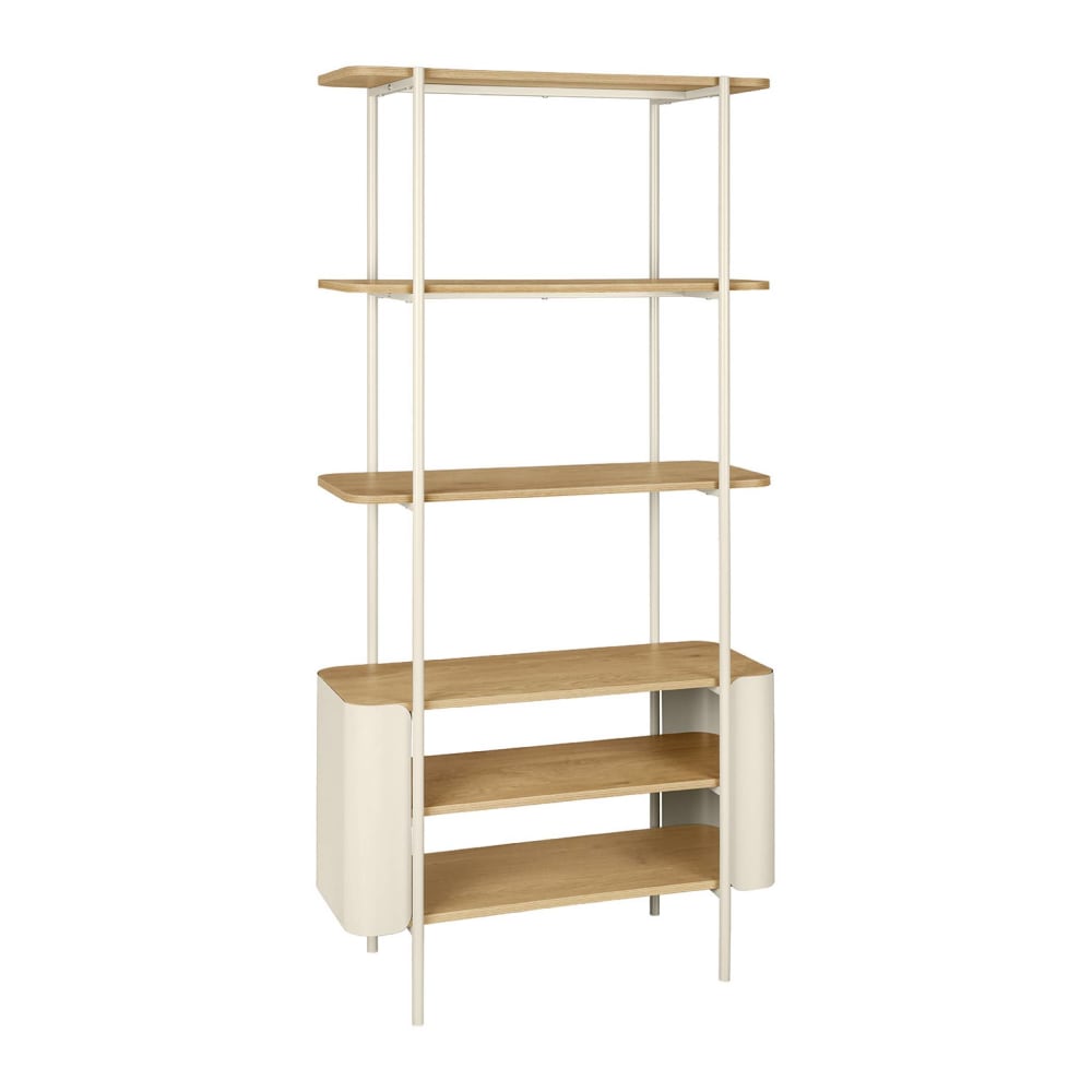 wohnli-moebel-suche-M26026330 Wohnli Möbelsuche - Bücherregal mit Metall und Holzdekor