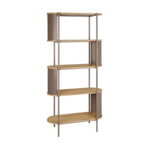 wohnli-moebel-suche-M26026358 Wohnli Möbelsuche - Bücherregal Metall mit Holzdekor