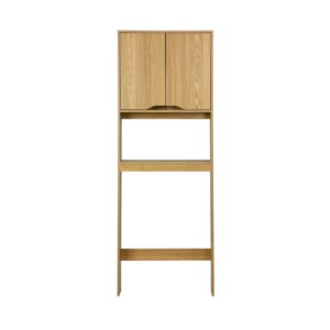 wohnli-moebel-suche-M26026967-1 Vintage Regal / WC-Möbel in Eschenholzoptik 64x180x20cm Spanplatte Braun sweeek Möbel Wohnzimmermöbel Regale