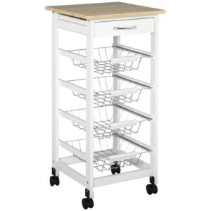 wohnli-moebel-suche-M26027415 Wohnli Möbelsuche - Küchenwagen 4 Schubladenkörbe & Kiefernholz