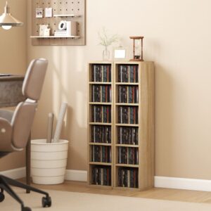 Wohnli Möbelsuche - 2er-Set CD-Regal für 204 Disks