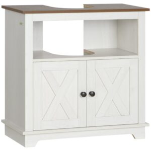 wohnli-moebel-suche-M26027457 Wohnli Möbelsuche - Meuble sous lavabo placard à portes doubles blanc