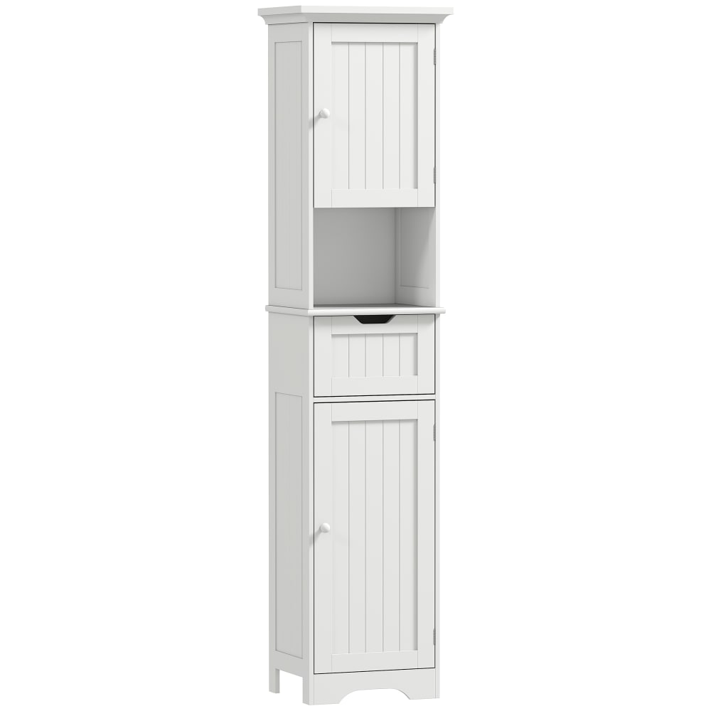 wohnli-moebel-suche-M26027466 Wohnli Möbelsuche - Meuble colonne salle de bain éclairage LED tiroir 2 portes MDF blanc