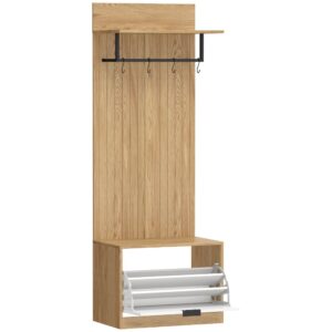 Wohnli Möbelsuche - 5-in-1 Flurgarderobe mit Schuhbank