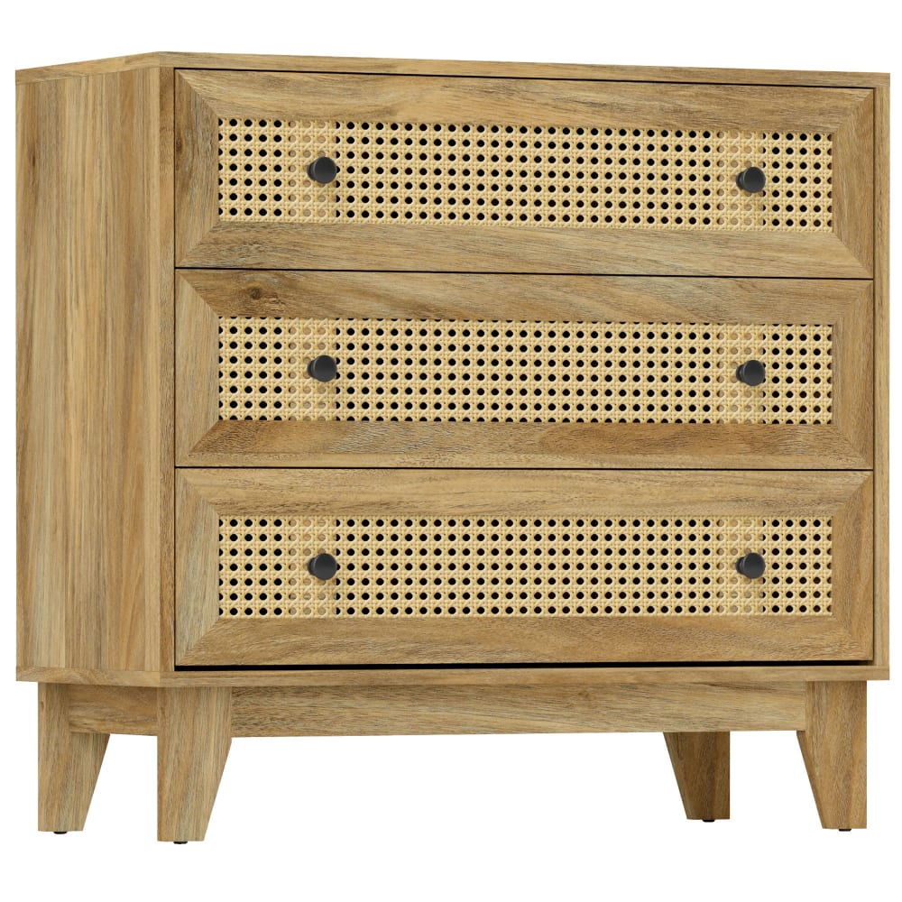 wohnli-moebel-suche-M26027519 Wohnli Möbelsuche - Commode 3 tiroirs en rotin aspect bois clair