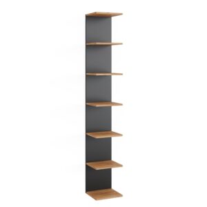 wohnli-moebel-suche-M26027539 Wohnli Möbelsuche - Wandregal Anthrazit/Gold power oak 30x190cm