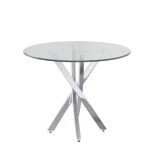 wohnli-moebel-suche-M26027573 Wohnli Möbelsuche - Esstisch aus Glas mit Metallbeinen 80x80x75 cm