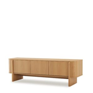 wohnli-moebel-suche-M26027651 Wohnli Möbelsuche - 160 cm TV-Möbel mit Türen aus natürlicher Eiche