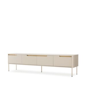 wohnli-moebel-suche-M26027656 Wohnli Möbelsuche - 200 cm breiter TV-Schrank in Beige mit Türen