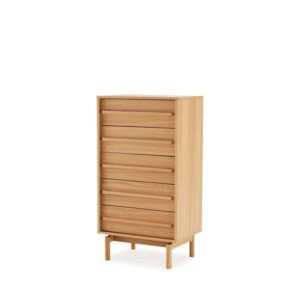 wohnli-moebel-suche-M26027664 Wohnli Möbelsuche - Holzkommode mit 5 Schubladen im natürlichen Stil