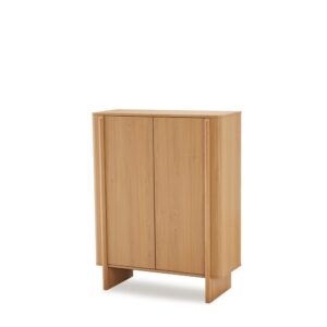 wohnli-moebel-suche-M26027681 Wohnli Möbelsuche - 100 cm hoher Sideboard mit Türen aus natürlicher Eiche