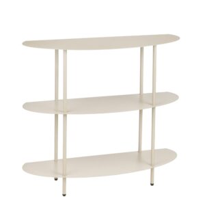 Wohnli Möbelsuche - Schrank  Creme weiß Eisen H81xB28xL90cm