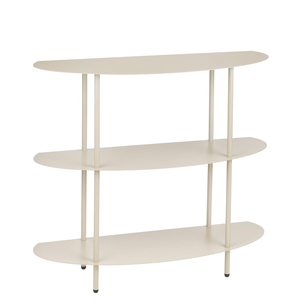 Wohnli Möbelsuche - Schrank  Creme weiß Eisen H81xB28xL90cm