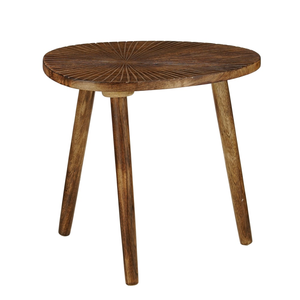 Wohnli Möbelsuche - Beistelltisch Pomante Dunkelbraun  H46xB36xL50cm