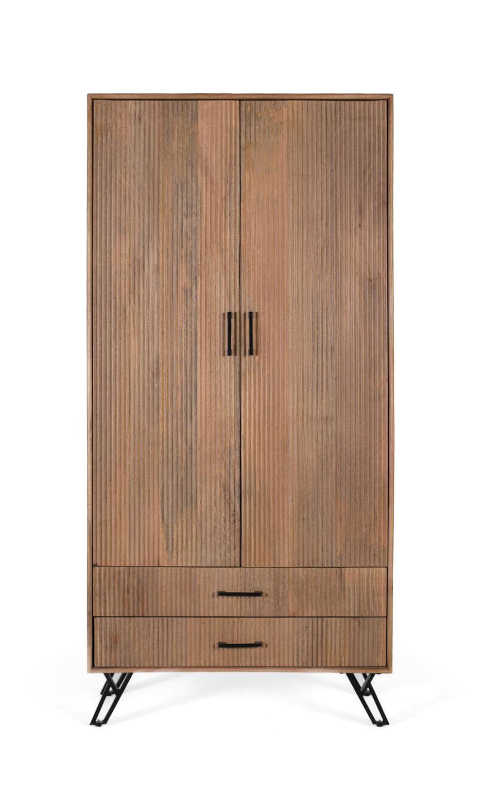wohnli-moebel-suche-M26032282 Wohnli Möbelsuche - Zweitüriger Kleiderschrank aus massivem Mangoholz