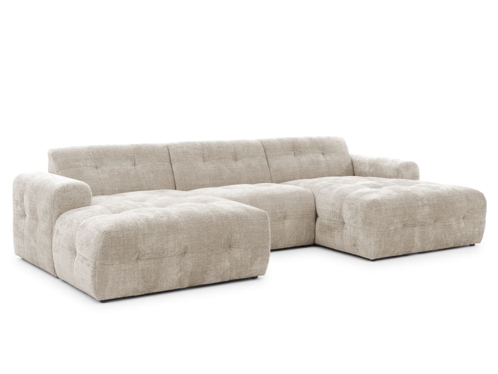 wohnli-moebel-suche-M26032315 Wohnli Möbelsuche - Wohnlandschaft im Bumpy-Design mit fester Rückenlehne aus Chenille