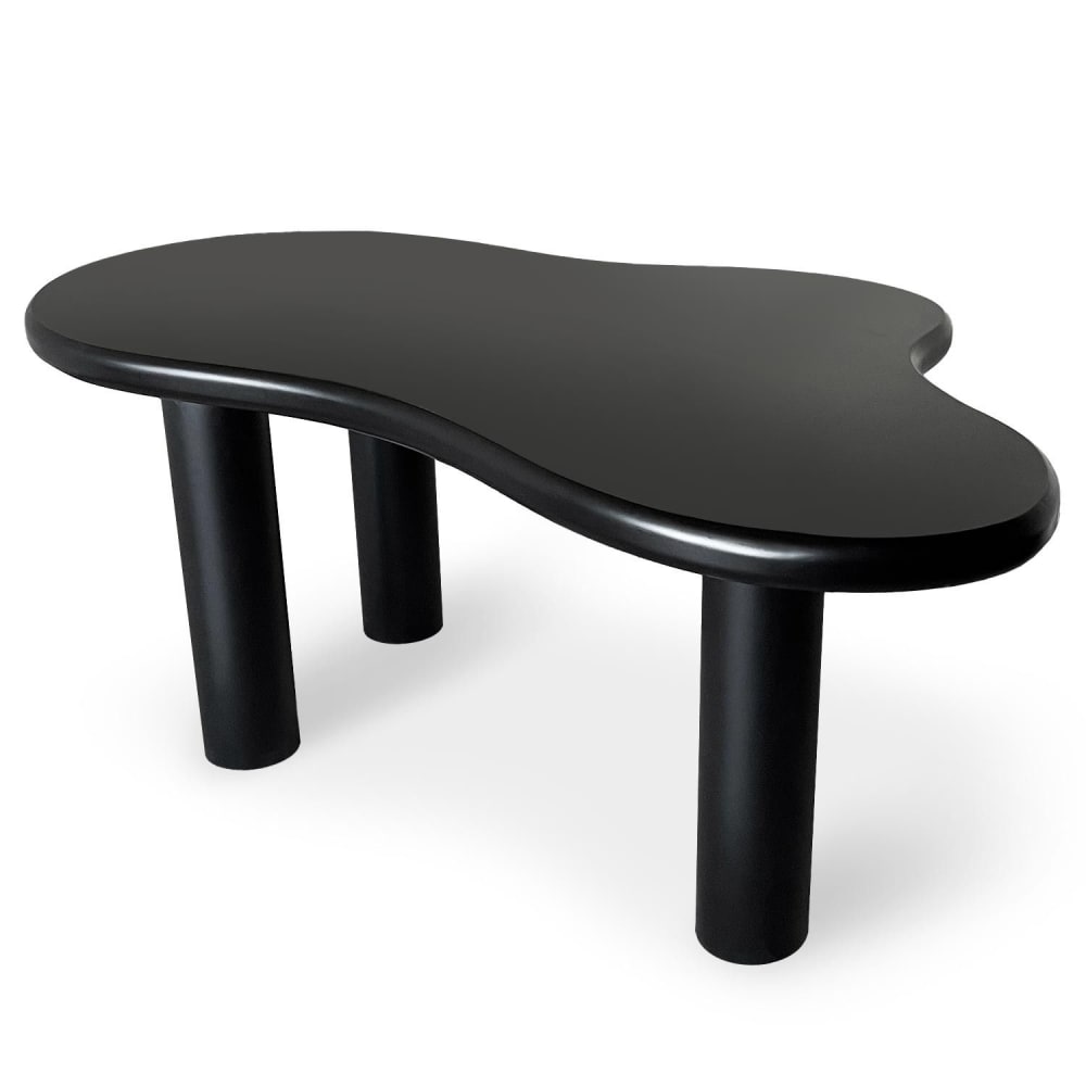wohnli-moebel-suche-M26032941 Wohnli Möbelsuche - Table à manger forme nuage asymétrique L180cm VALDO Noir