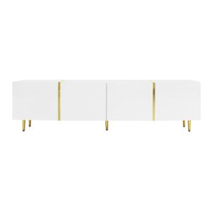 Wohnli Möbelsuche - TV-Schrank Hochglanz mit 4 Türen Soft-Close 170 cm
