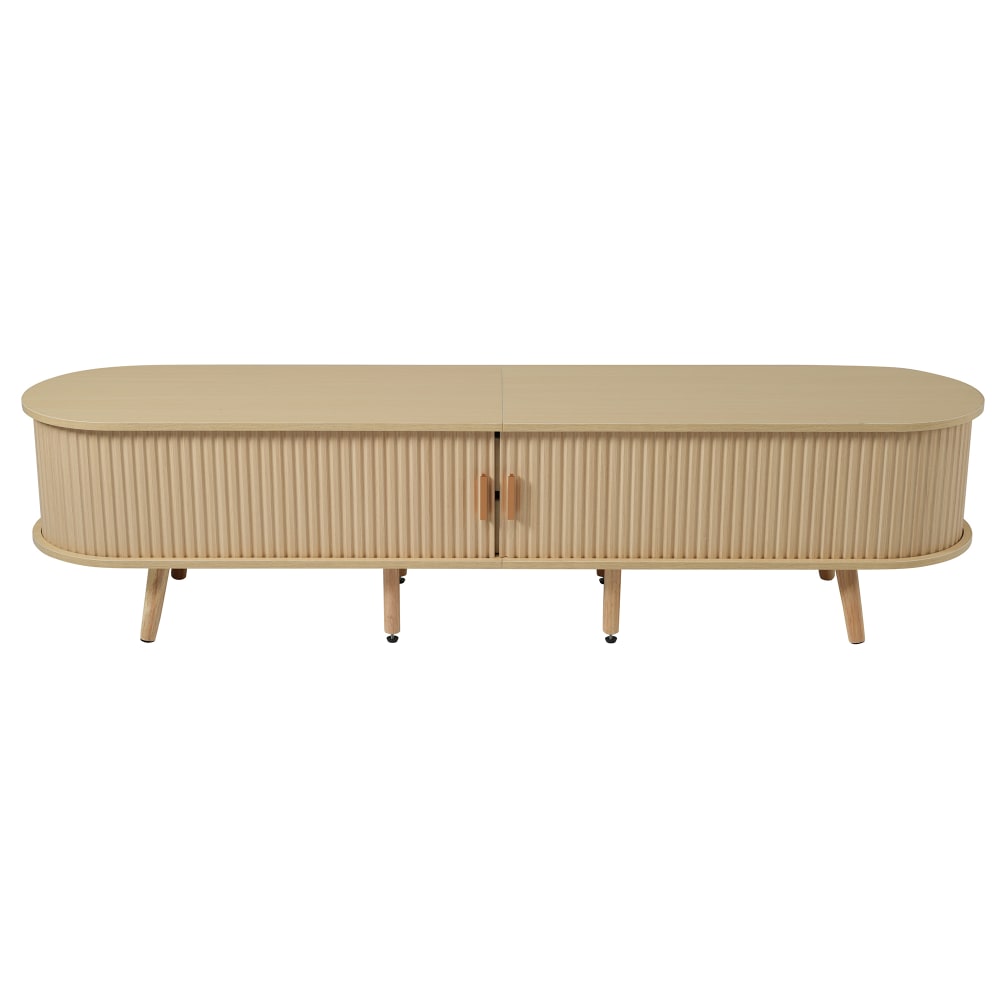 wohnli-moebel-suche-M26034022 Wohnli Möbelsuche - TV-Lowboard mit Schiebetüren & 2 Schubladen Holzoptik 170 cm