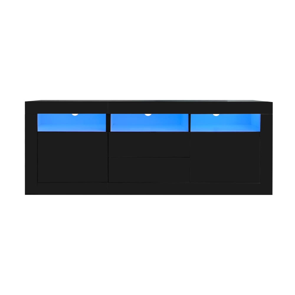 wohnli-moebel-suche-M26034025 Wohnli Möbelsuche - Hochglanz-TV-Schrank mit LED & Push-to-Open 160cm