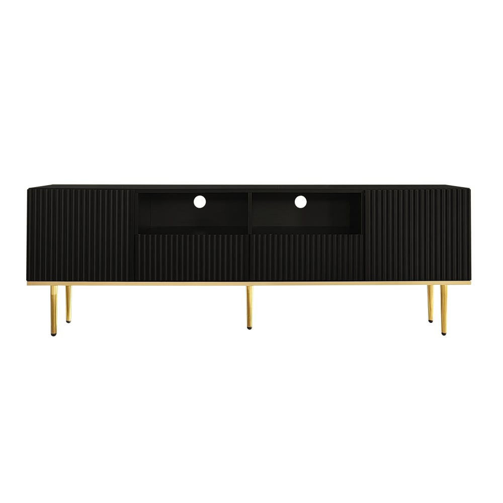 wohnli-moebel-suche-M26034031 Wohnli Möbelsuche - TV-Schrank mit 2 Schubladen Metallbeinen 165 cm