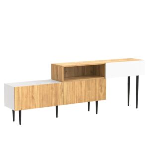 wohnli-moebel-suche-M26034059 Wohnli Möbelsuche - TV-Schrank modular 2-teilig verstellbar mit Stauraum 120L
