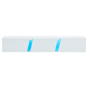 Wohnli Möbelsuche - Wandmontierter TV-Schrank mit LED & 3 Türen Spanplatte 180 cm