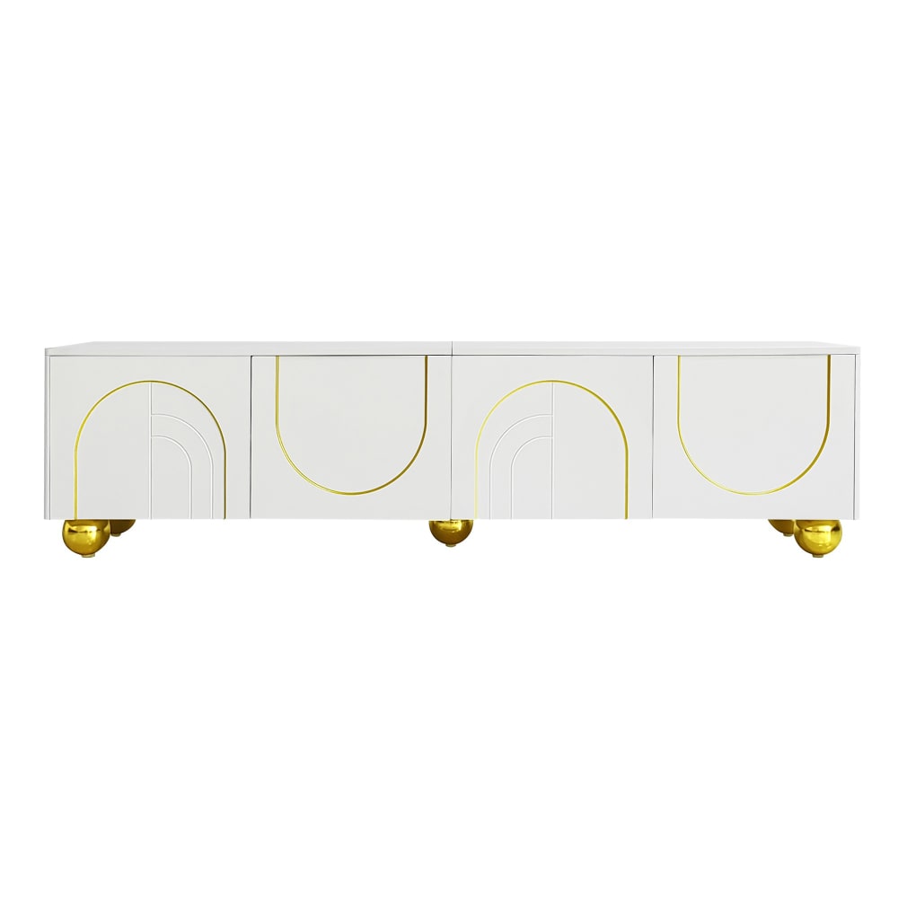 wohnli-moebel-suche-M26034066 Wohnli Möbelsuche - TV-Schrank mit 4 Türen Push-Open Spanplatte 170cm